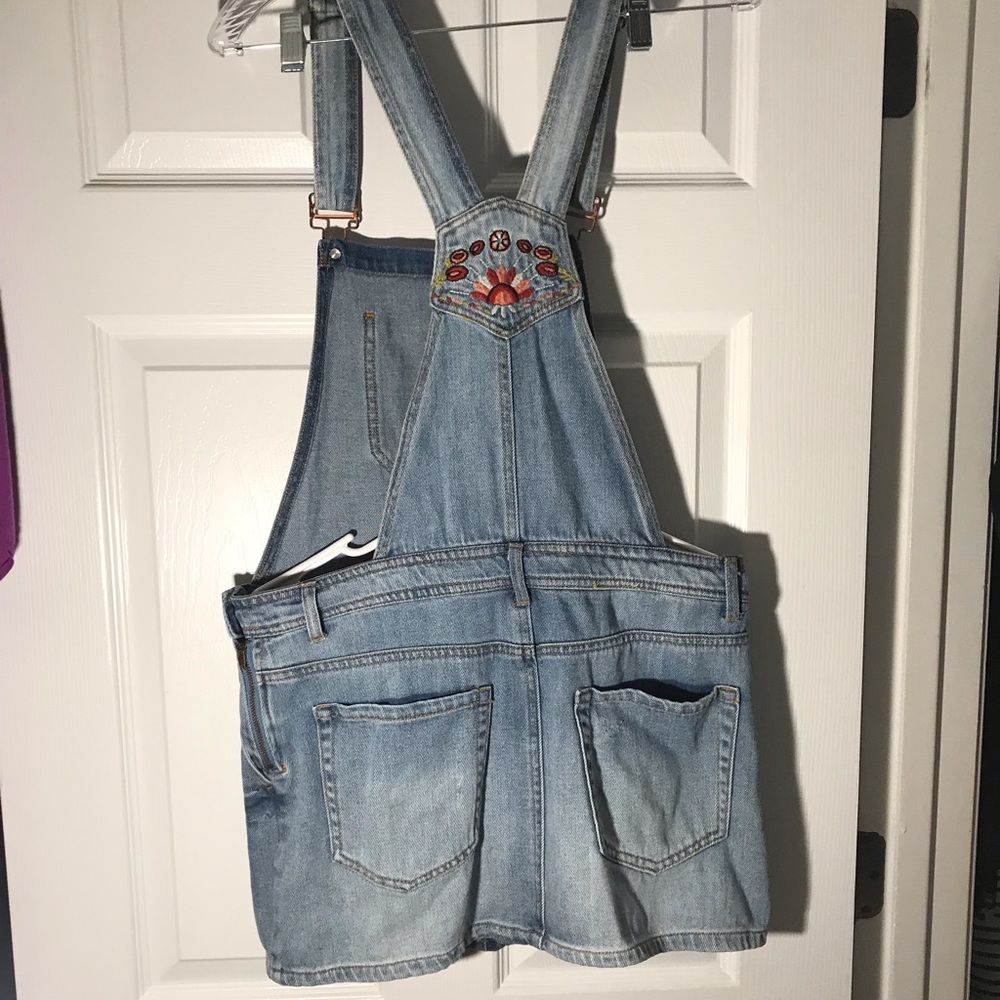 Jean jumper dress from Forever 21